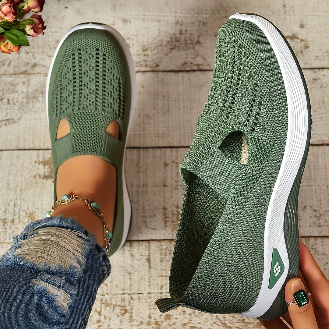 Leichte Damen- & Herren-Walkingschuhe mit rutschfester Sohle für den Sommer | Atmungsaktiv & orthopädisch für den Alltag