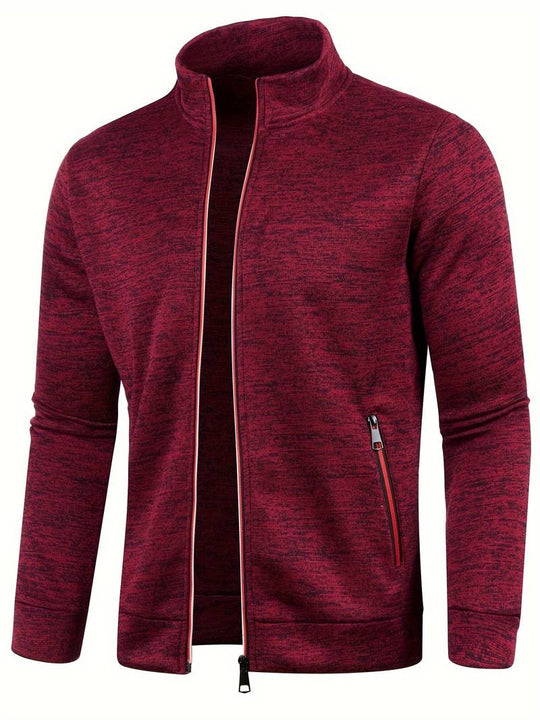 Leichte Herren-Sommerjacke mit Reißverschluss und Taschen | Perfekt für warme Tage