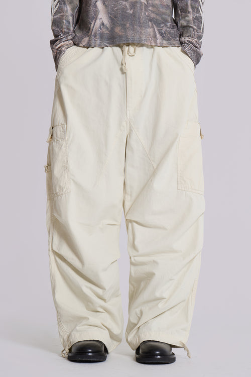 Braune Parachute Cargo-Hose - Ideal für Frühling & Sommer