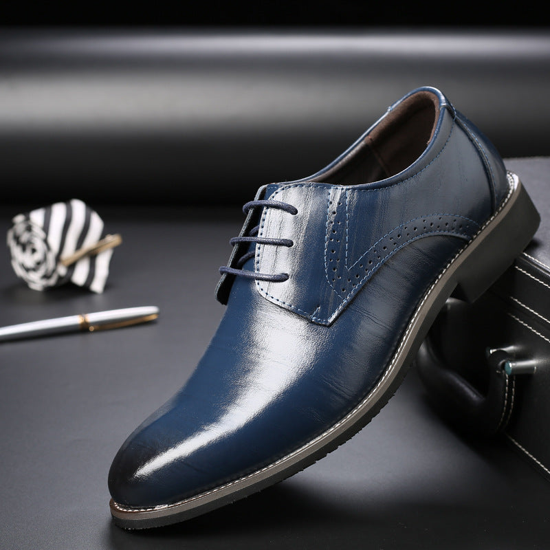 Herren Businessschuhe mit atmungsaktivem Innenfutter und rutschfester Sohle