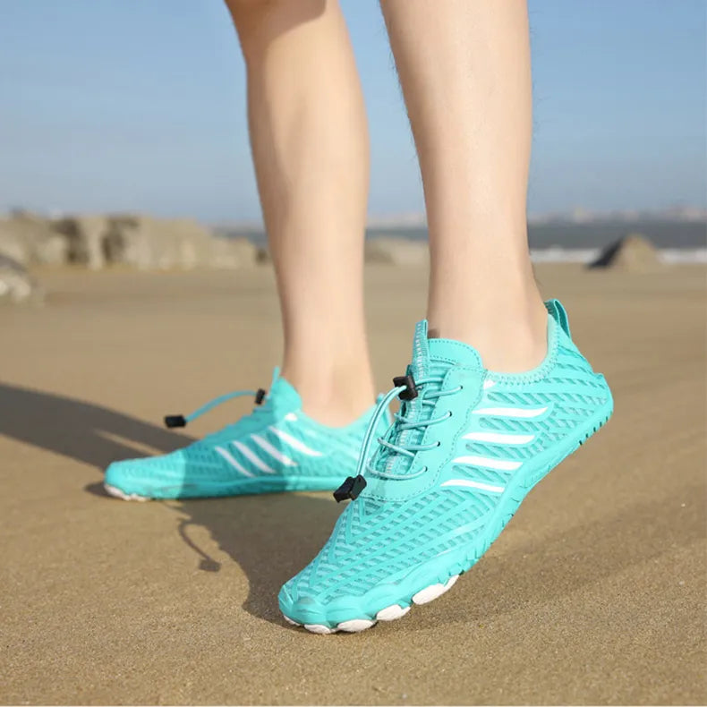 Herren Sommerschuhe für Wasser Gummisohle Zum Reinschlüpfen Schwimmen Strand - Sommer Edition
