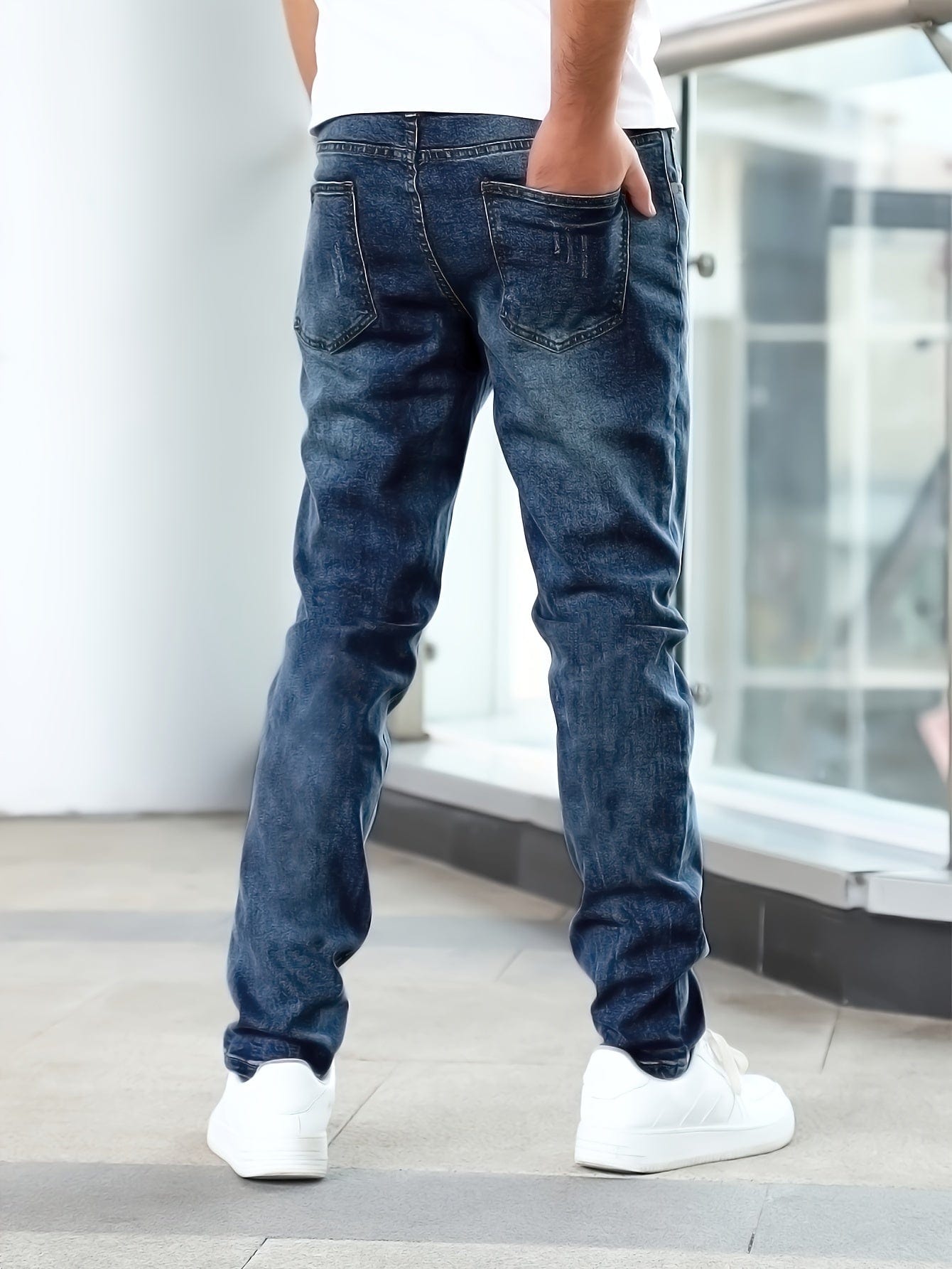 Herren Stretch-Jeans mit Flexibler Passform | Perfekt für den Sommer