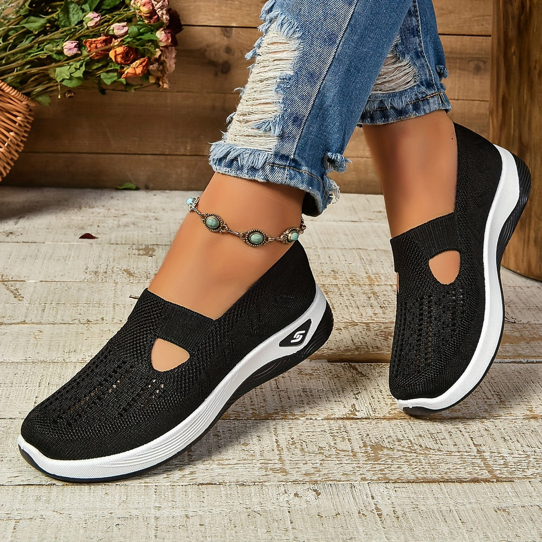 Leichte Damen- & Herren-Walkingschuhe mit rutschfester Sohle für den Sommer | Atmungsaktiv & orthopädisch für den Alltag