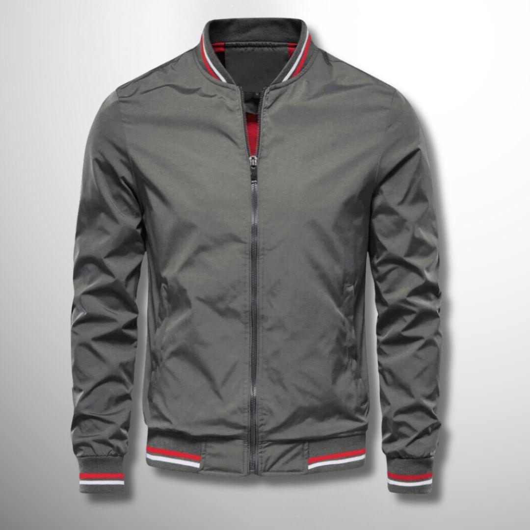 Wasserabweisende Herren-Sommerjacke mit Reißverschluss | Ideal für Frühling & Sommer