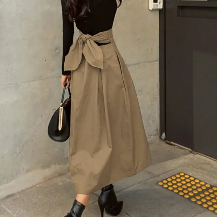 Eleganter Midi-Faltenrock mit hoher Taille I Perfekt für den Sommer