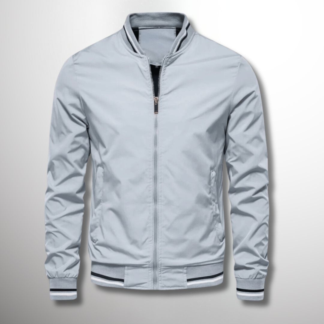 Wasserabweisende Herren-Sommerjacke mit Reißverschluss | Ideal für Frühling & Sommer
