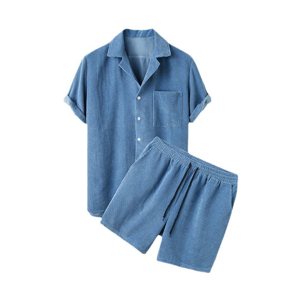 Herren Cord-Sommer-Set – Perfekt für den Sommer
