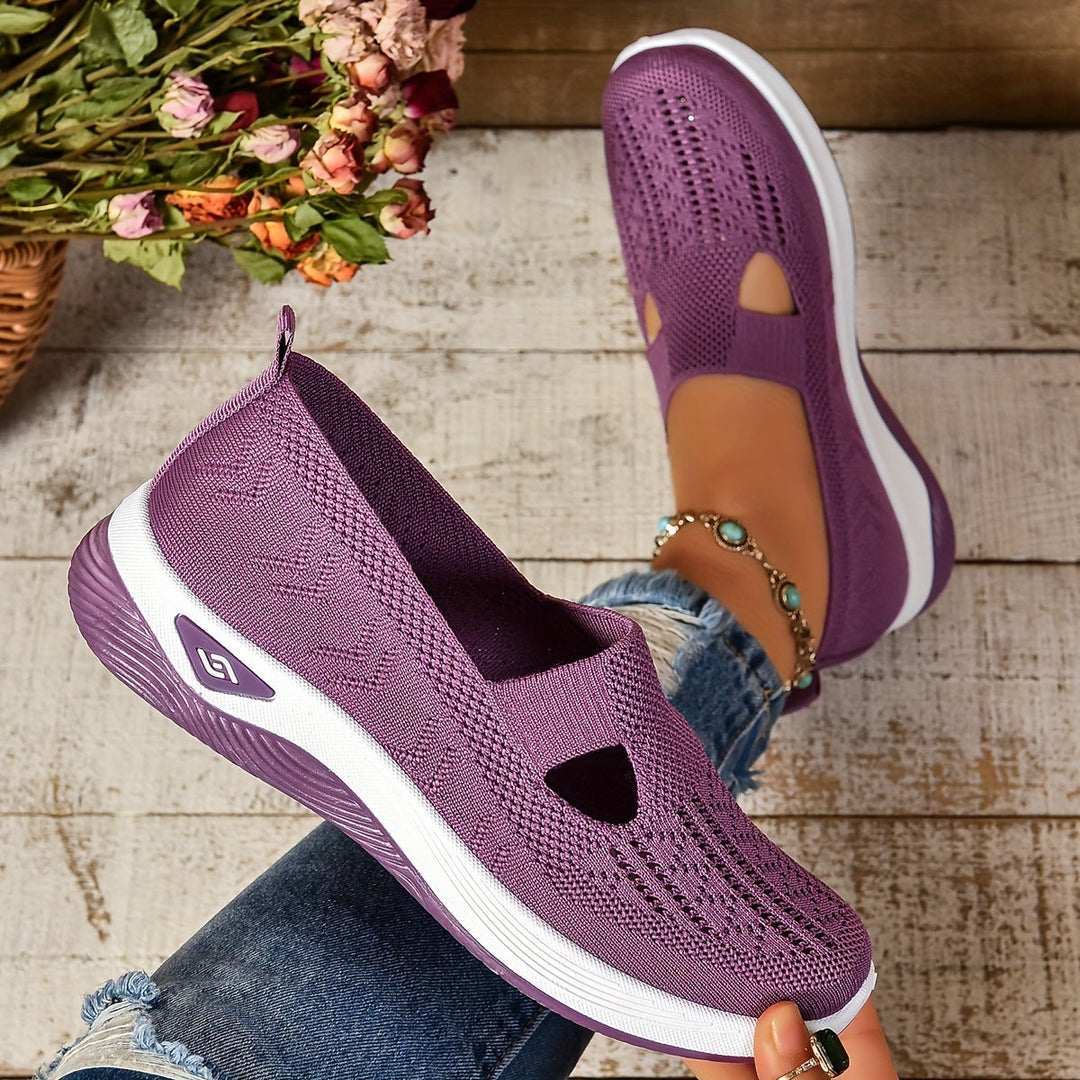 Leichte Damen- & Herren-Walkingschuhe mit rutschfester Sohle für den Sommer | Atmungsaktiv & orthopädisch für den Alltag