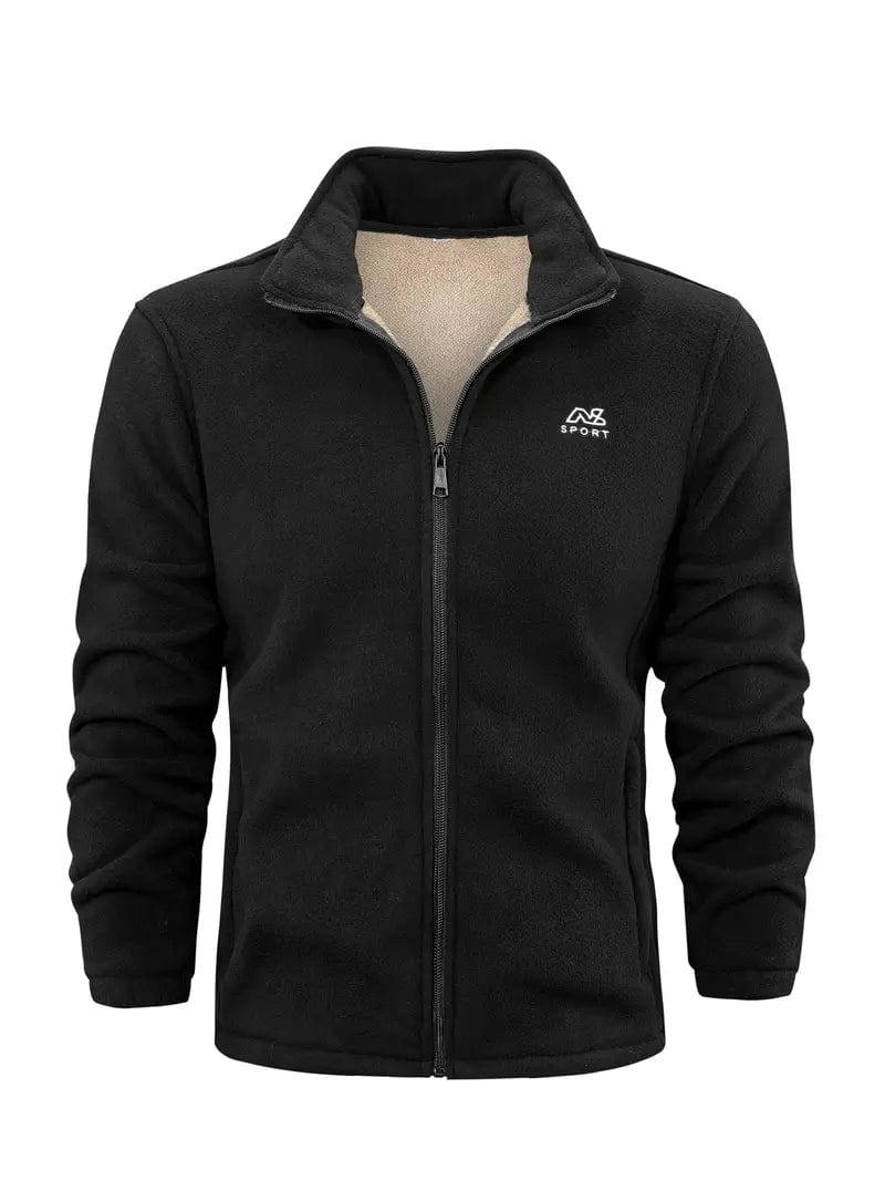 Herren Outdoor-Fleecejacke mit atmungsaktiver Isolierung und vielseitigem Design | Ideal für Frühling und Sommer
