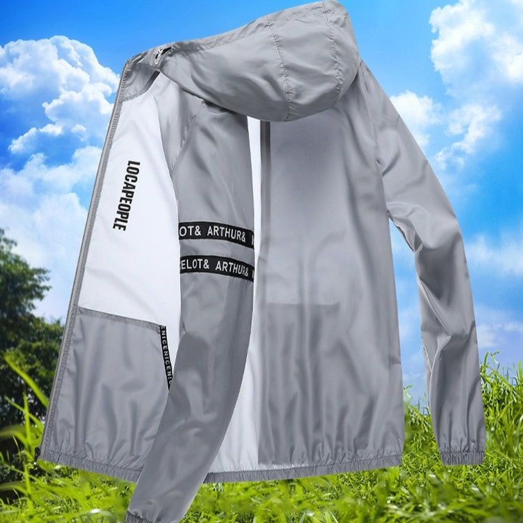 Ultraleichte Atmungsaktive UV-Schutzjacke für Herren – Perfekt für den Sommer