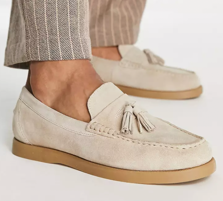 Damen Sommer Loafer mit gepolsterter Innensohle und rutschfester Sohle