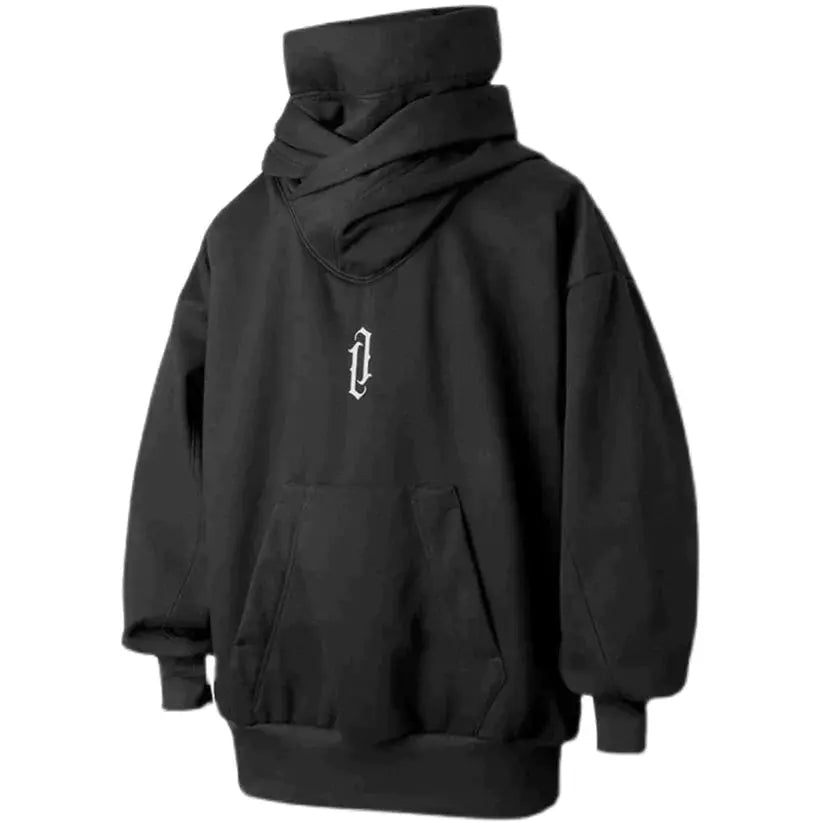 Ninja-Jacke mit Doppelkragen und asymmetrischem Reißverschluss | Ideal für Frühling und Sommer