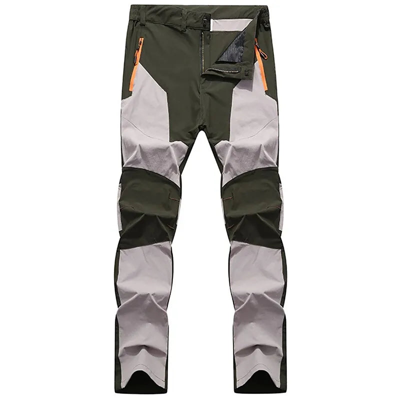 Wasserdichte Und Winddichte Outdoor-Hose Für Männer Mit Verstellbarer Passform | Ideal Für Frühling/Sommer