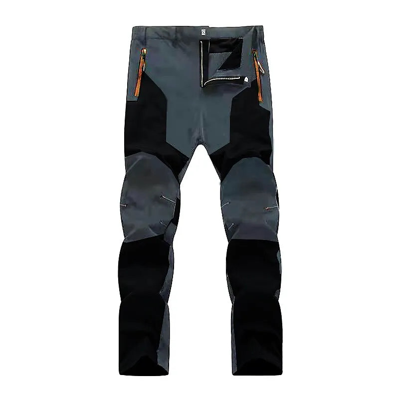 Wasserdichte Und Winddichte Outdoor-Hose Für Männer Mit Verstellbarer Passform | Ideal Für Frühling/Sommer