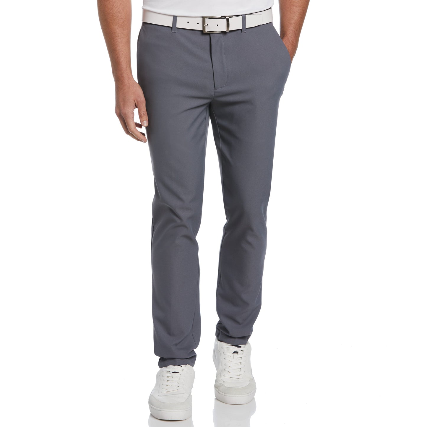 Herren Golfhose mit Stretch – Feuchtigkeitsableitend, Elastischer Bund, Flat Front, Leicht – Perfekt für den Sommer