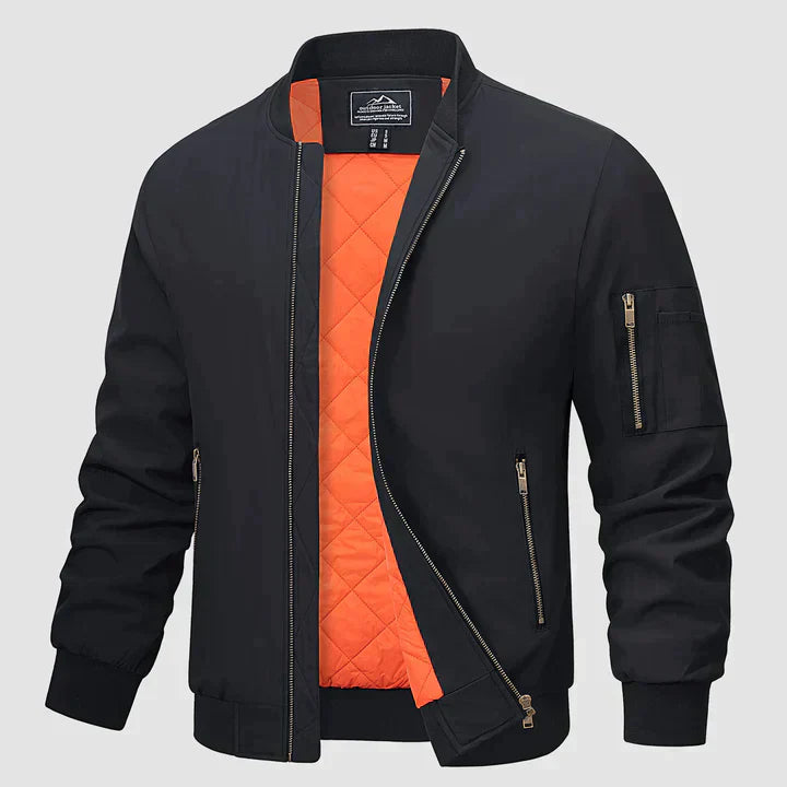 Bomberjacke für Herren mit moderner Passform und hochwertiger Verarbeitung | Ideal für Frühling/Sommer