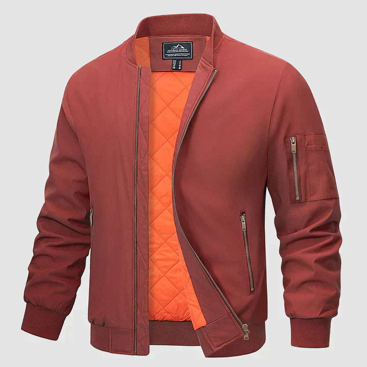 Bomberjacke für Herren mit moderner Passform und hochwertiger Verarbeitung | Ideal für Frühling/Sommer