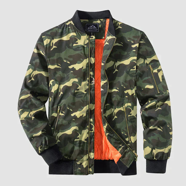 Bomberjacke für Herren mit moderner Passform und hochwertiger Verarbeitung | Ideal für Frühling/Sommer