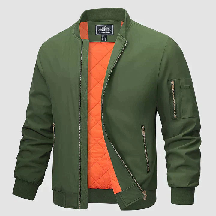 Bomberjacke für Herren mit moderner Passform und hochwertiger Verarbeitung | Ideal für Frühling/Sommer