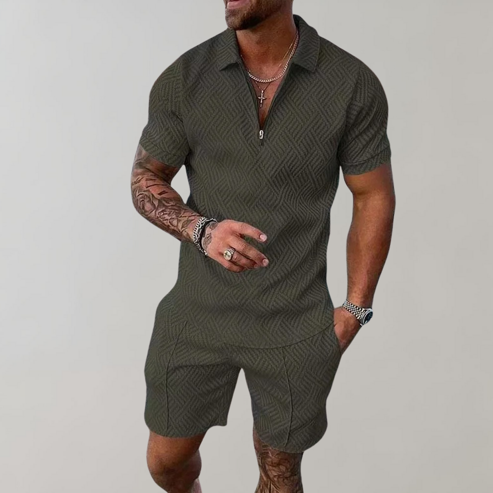 Sommer-Set für Herren – Leichtes, Atmungsaktives Outfit - Perfekt für heiße Tage
