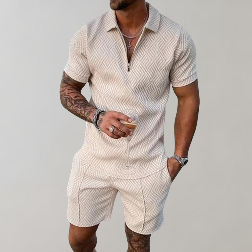 Sommer-Set für Herren – Leichtes, Atmungsaktives Outfit - Perfekt für heiße Tage