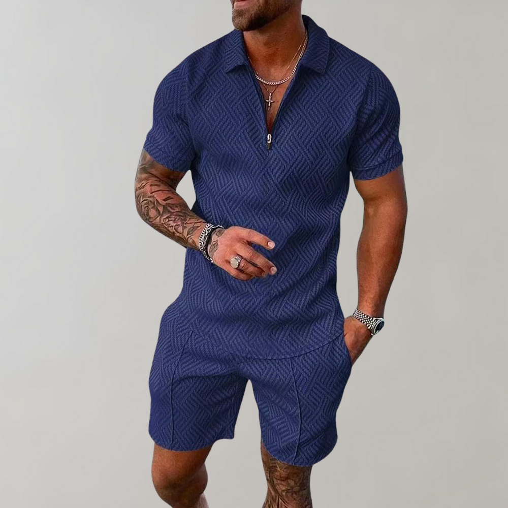 Sommer-Set für Herren – Leichtes, Atmungsaktives Outfit - Perfekt für heiße Tage