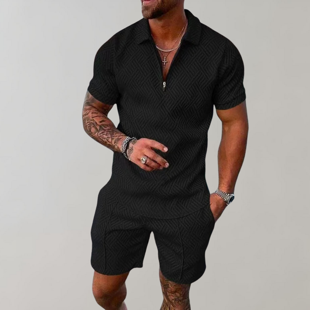 Sommer-Set für Herren – Leichtes, Atmungsaktives Outfit - Perfekt für heiße Tage