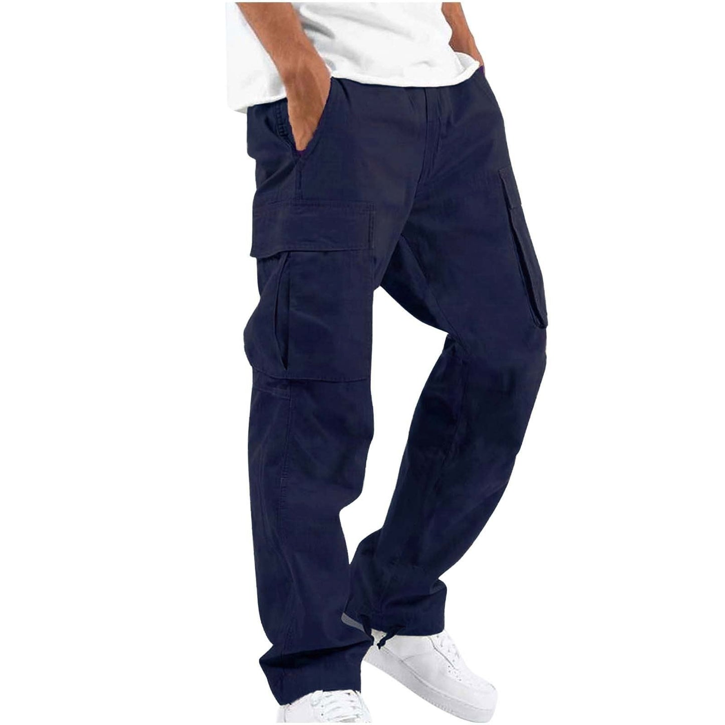 Herren Stretch-Cargohose mit mehreren Taschen I Perfekt für den Sommer