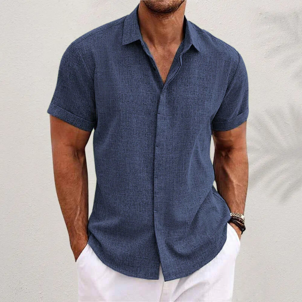 Herren-Hemd mit Knopfleiste | Perfekt für den Sommer