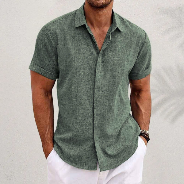 Herren-Hemd mit Knopfleiste | Perfekt für den Sommer