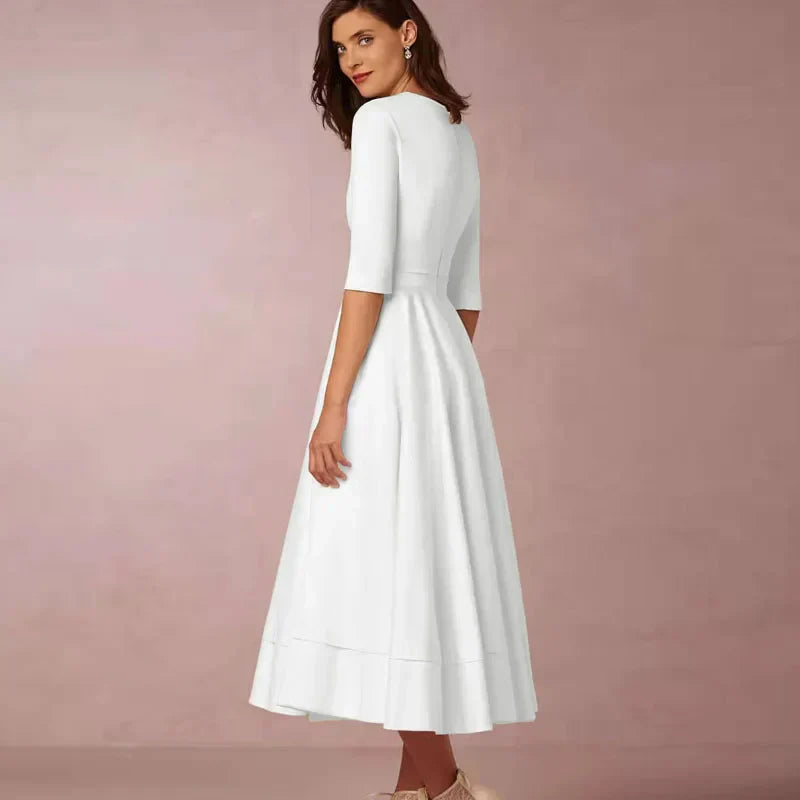 Vintage 60er A-Linien Swingkleid mit Ausgestelltem Rock I Ideal für Frühling und Sommer