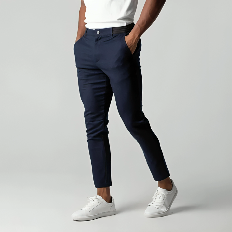 Herren Stretch-Chinos mit Tapered Fit I Ideal für Sommer
