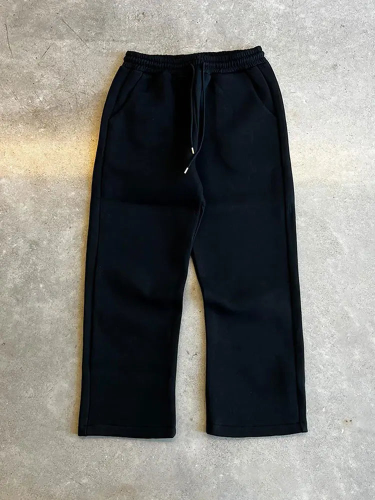 Zweiteiliges Herren-Sommer-Trainingsanzug-Set mit leichter Jacke mit Reißverschluss und luftiger Jogginghose mit elastischer Taille