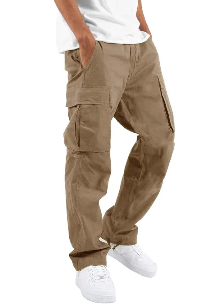Herren Stretch-Cargohose mit mehreren Taschen I Perfekt für den Sommer