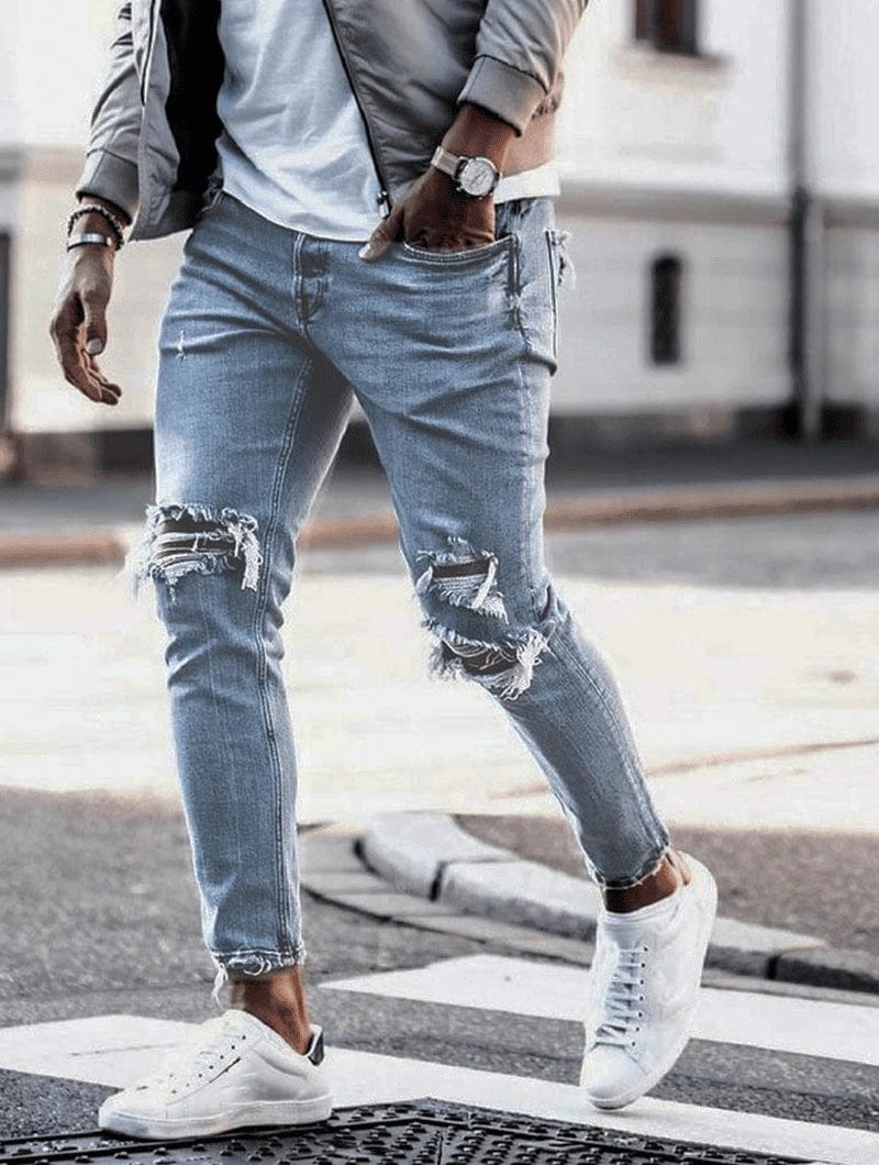 Sommer-Denim-Jeans mit klassischem Schnitt | Perfekt für sonnige Tage