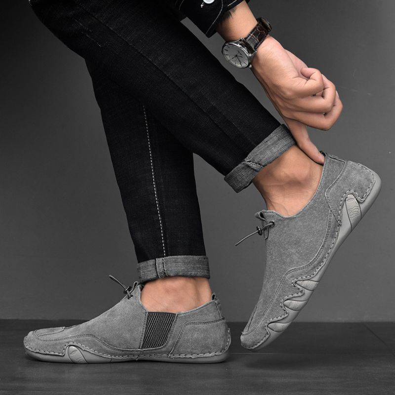 Herren Winterstiefel mit ergonomischem Fußbett und rutschfester Sohle