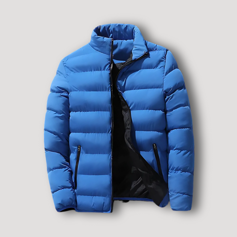 Herren Isolierte Stepp-Pufferjacke ,Leichte Winterjacke für kaltes Wetter – Ideal für Winter