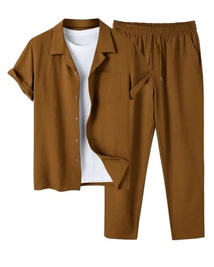 Zweiteiliges Sommer-Set für Herren – Perfekt für heiße Tage