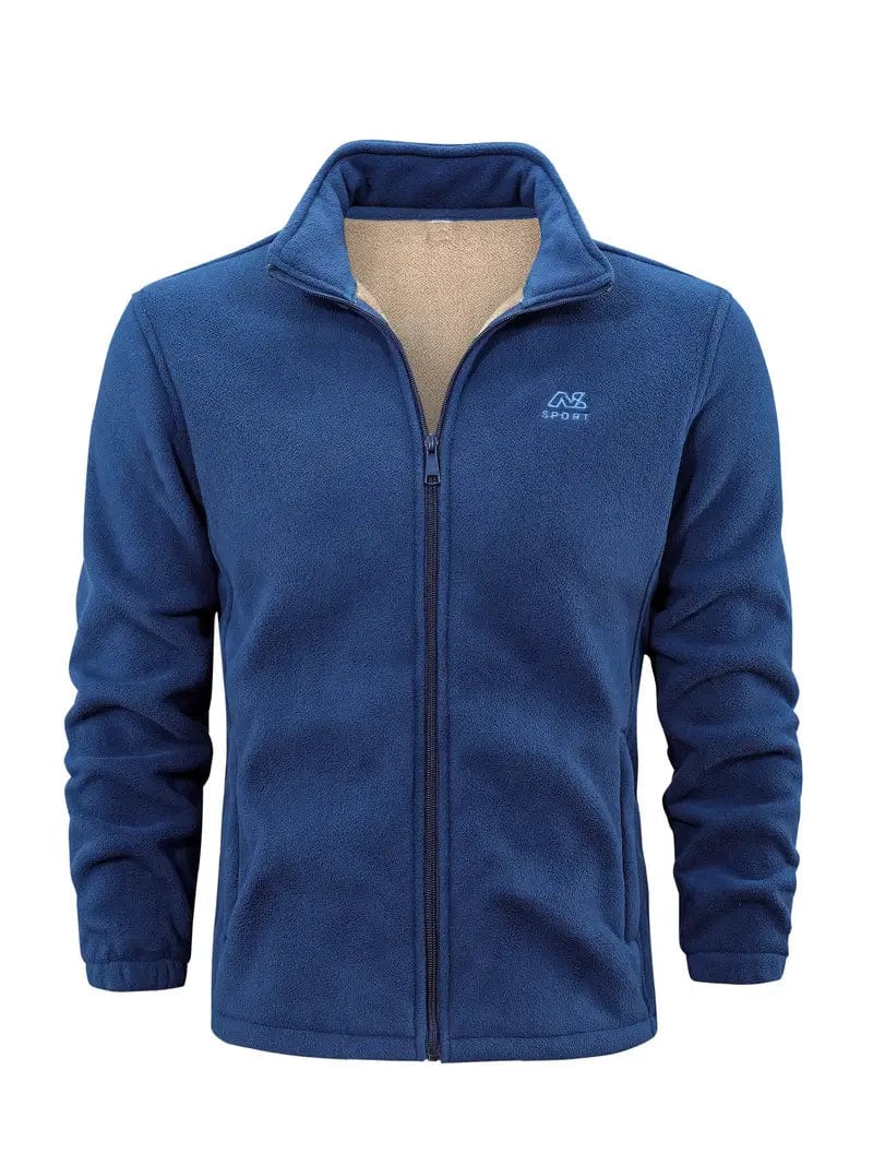 Herren Outdoor-Fleecejacke mit atmungsaktiver Isolierung und vielseitigem Design | Ideal für Frühling und Sommer