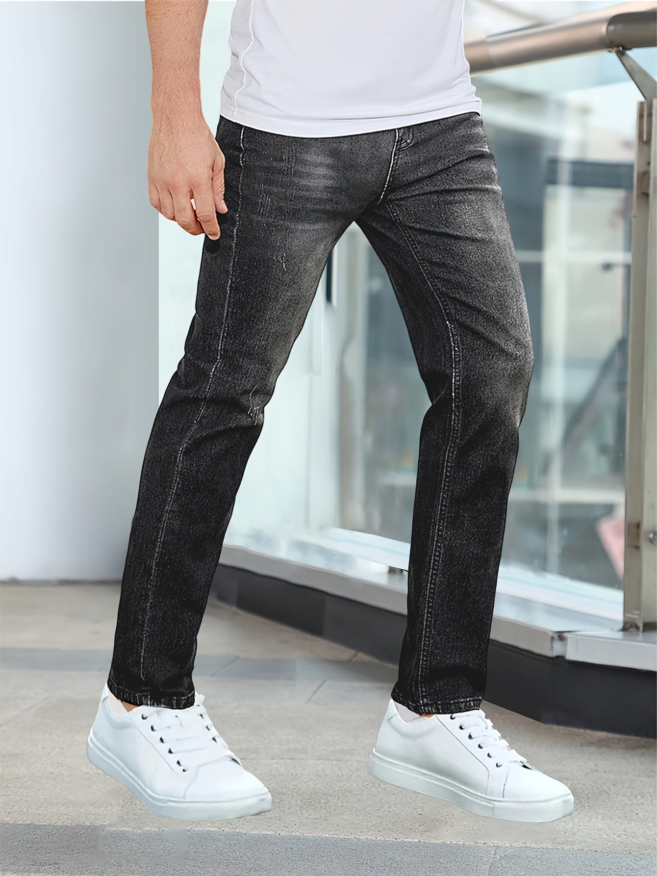Herren Stretch-Jeans mit Flexibler Passform | Perfekt für den Sommer