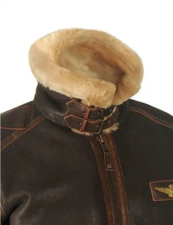 Klassische Pilotenjacke mit Taschen | Ideal für Frühling & Sommer