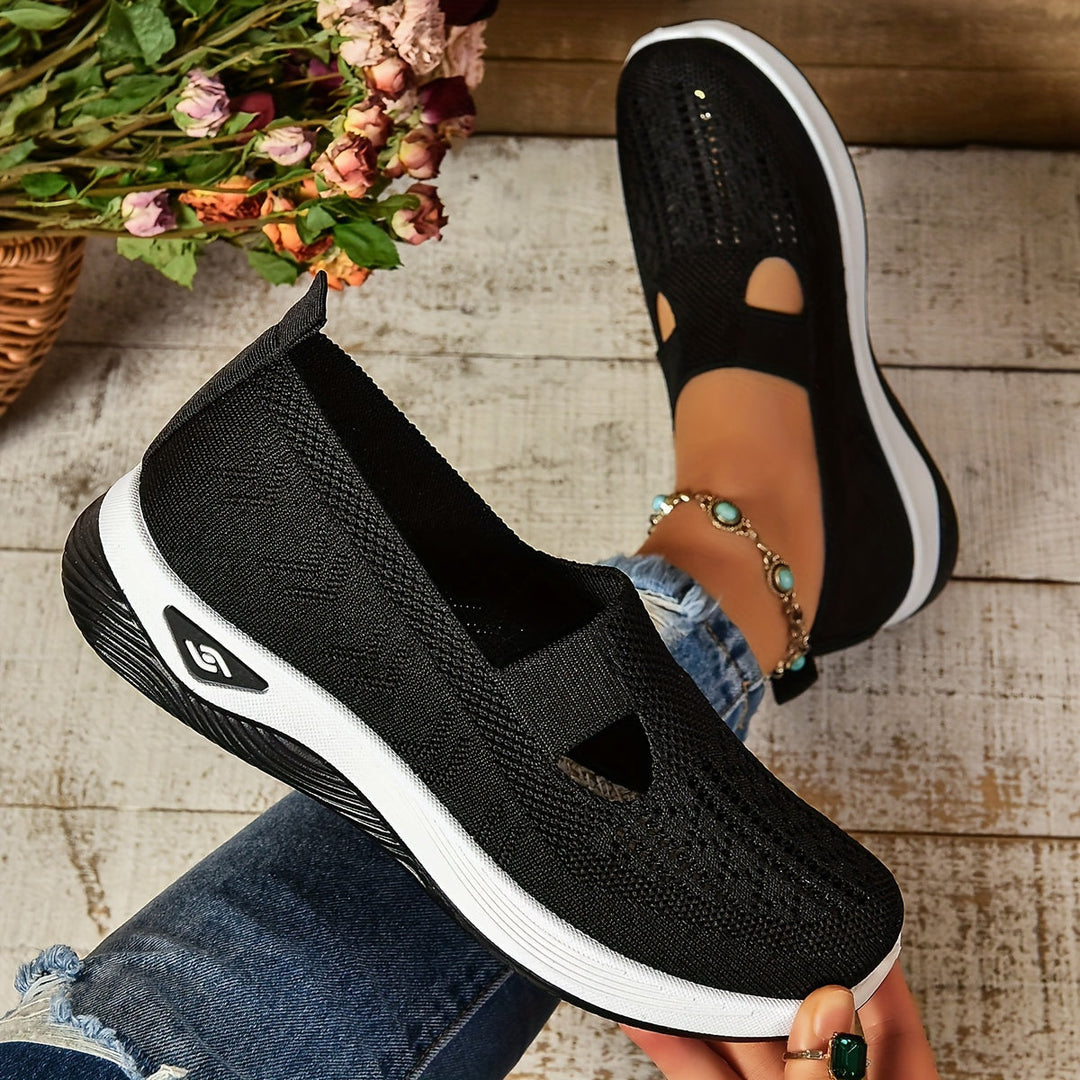 Leichte Damen- & Herren-Walkingschuhe mit rutschfester Sohle für den Sommer | Atmungsaktiv & orthopädisch für den Alltag