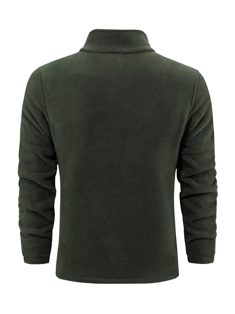 Herren Outdoor-Fleecejacke mit atmungsaktiver Isolierung und vielseitigem Design | Ideal für Frühling und Sommer