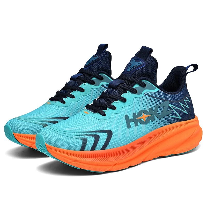 Herren Laufschuhe mit Feder-Sohle, Stoßdämpfung und atmungsaktivem Design