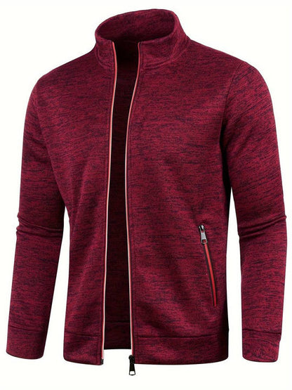 Leichte Herren-Sommerjacke mit Reißverschluss und Taschen | Perfekt für warme Tage