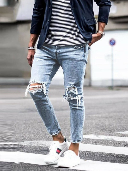 Sommer-Denim-Jeans mit klassischem Schnitt | Perfekt für sonnige Tage