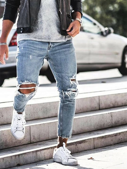 Sommer-Denim-Jeans mit klassischem Schnitt | Perfekt für sonnige Tage