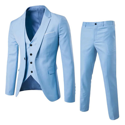 Zweiteiliger Anzug mit Weste und Hose - ideal für Frühling und Sommer