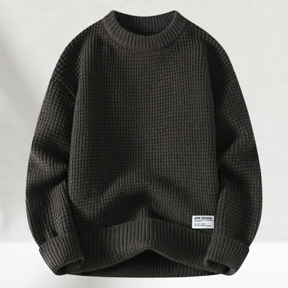 Herren Rundhals Strickpullover - Leicht & Atmungsaktiv – Ideal für Frühling & Sommer