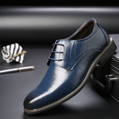 Herren Businessschuhe mit atmungsaktivem Innenfutter und rutschfester Sohle